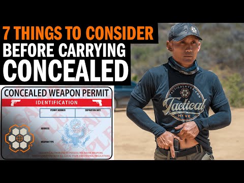 7 Things To Consider Before Getting Your Concealed Carry Permit and Carrying Concealed