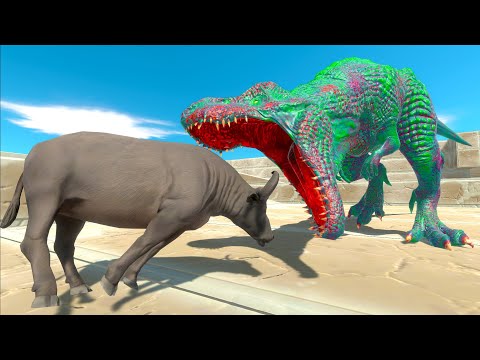 GREEN T-REX DEATH RUN v3