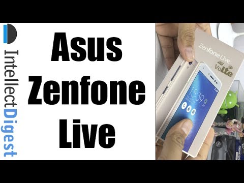 Asus Zenfone Live Unboxing, Hands On, Features, Camera Test With Front Video Camera Test