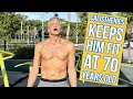 70 YEAR OLD DOES CALISTHENICS TO STAY HEALTHY AND FIT | CALISTHENICS IS THE FOUNTAIN OF YOUTH