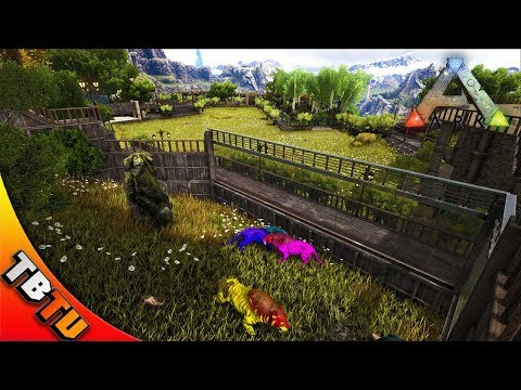 Ark: Survival Evolved Mutation Zoo E48 - ZOO TOUR! EPIC MUTATIONS AND ZOO ENCLOSURES!