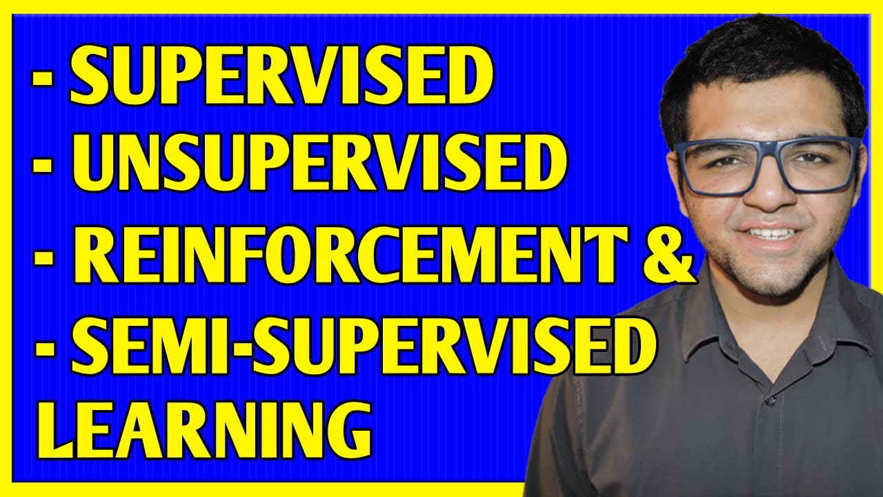 Types of Machine Learning | Supervised, Unsupervised, Reinforcement & Semi Supervised Learning 🔥