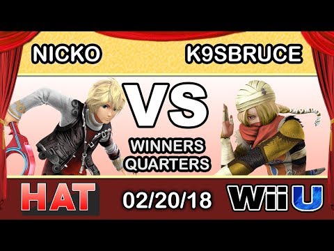 HAT 10 - FAD | Nicko (Shulk) Vs. K9sbruce (Sheik) Winners Quarters - Smash 4