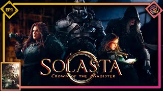 Solasta: Crown of the Magister Gameplay Walkthrough Part 1 - Gravekeeps Cask