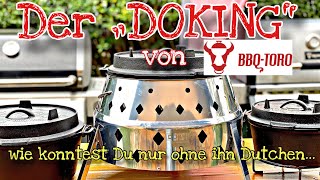 Der DOKING von BBQ TORO / Das ultimative Dutch Oven Zubehör für Kohle Liebhaber