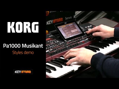 KORG Pa1000 Musikant - Styles demo