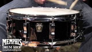 Video thumbnail for Ludwig 14x5 Classic Maple Snare Drum - Black Galaxy Sparkle by Memphis Drum Shop