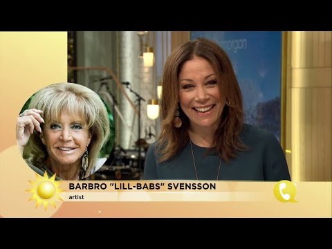 Barbro "Lill-Babs" Svensson: "Jag låter såhär sexig när jag är förkyld" - Nyhetsmorgon (TV4)