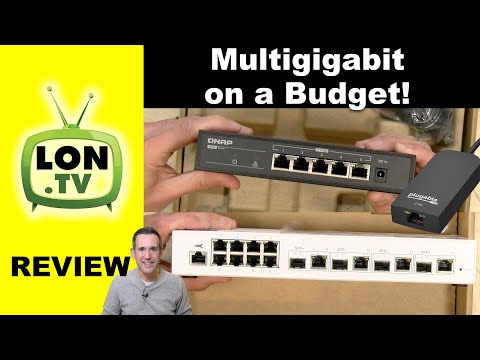 Šakotuvas QNAP QSW-M408-4C tinklo komutatorius Valdomas L2 Gigabit Ethernet (10/100/1000) Balta video