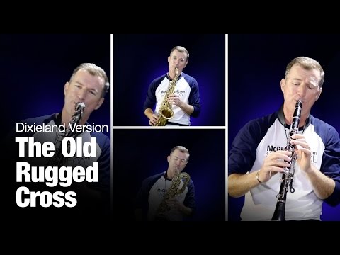 The Old Rugged Cross - dixieland version for saxophone Video