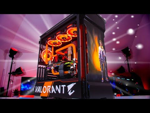 ULTIMATE $4000 Valorant Custom Water Cooled Gaming PC Build - 10900k + 2080 Super