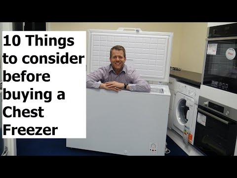 10 Things to consider before buying a Chest Freezer