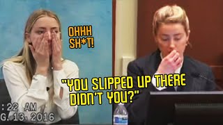 The moment Amber Heard LOST - Cross Examination