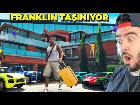 FRANKLIN YENI EVINDEN TAŞINIYOR EVI YANDI - GTA 5 MODS