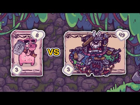 A Pig-Based Roguelike Where All Rabbits Must Die - Card Hog - YouTube