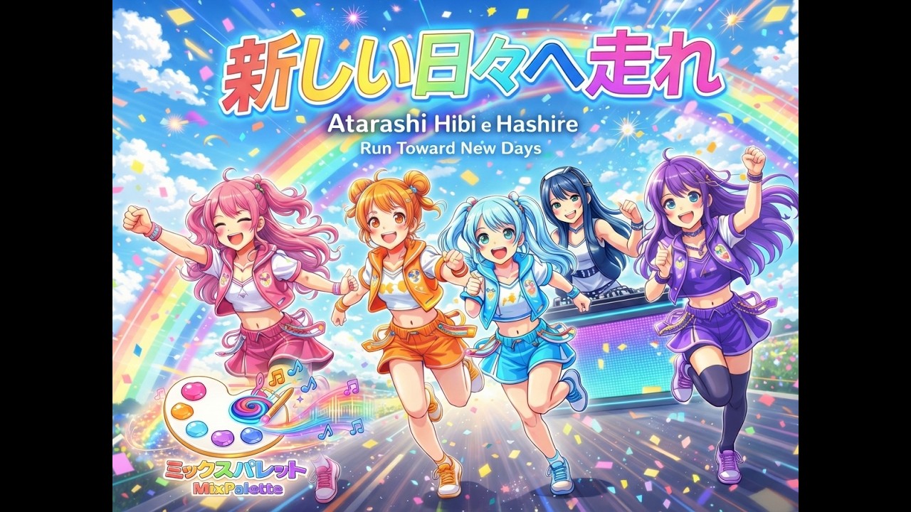 新しい日々へ走れ