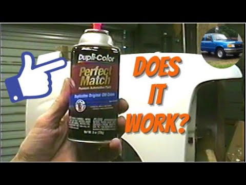 Dupli-Color Perfect Match Automotive Paint: Repair / Review