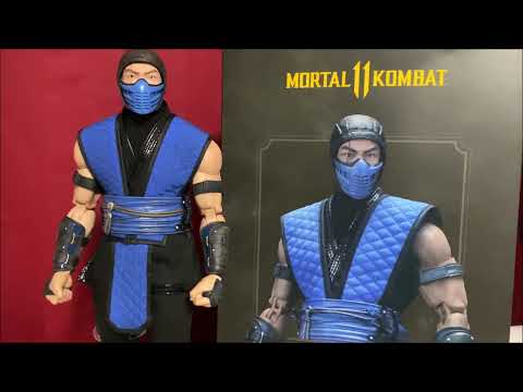 Mortal Kombat 11 Storm Collectibles Sub Zero 1/6 Figure Unboxing and Review