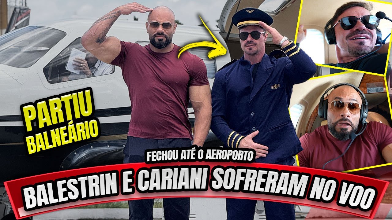 VOAMOS PARA BALNEÁRIO, CARIANI E BALESTRIN SOFRERAM NO VOO - TOGURO FOI JUNTO ?