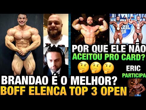 BRANDÃO É O MELHOR DO BRASIL ? - BOFF RESPONDE E  ELENCA SEU TOP 3 OPEN BRASIL  E EXPLICA