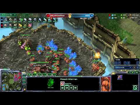 GosWser vs MMA match two Whirlwind LE ZvT - RSL Tournament