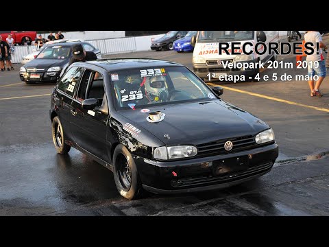 Recordes do Velopark 201m 2019