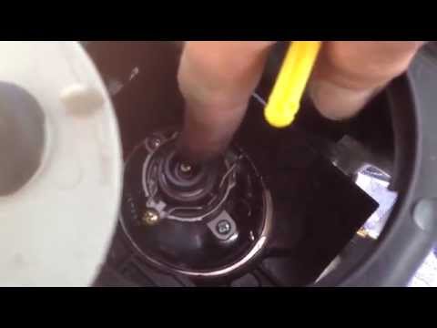 How to replace the lexus rx330 hid self-leveling headlight a...