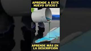 Increibles pisos con resina epoxica #shorts