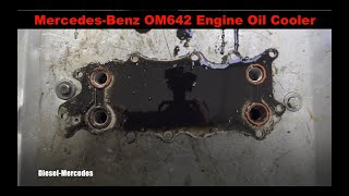 Mercedes OM642 Engine Oil Cooler Seals Replacement