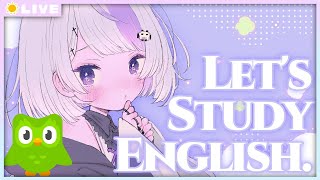 【  duolingo 】Let's study English / 英語 の お勉強🖤💭【 Vtuber / 朝配信 / 朝活 / morning streaming 】
