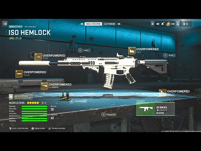 Best ISO Hemlock Warzone Loadouts - Super easy to use and reliable!