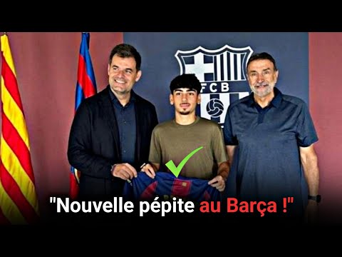 🔵🔴 Officiel : Le Barça recrute la pépite azerbaïdjanaise Ibrahim Babayev (17 ans)