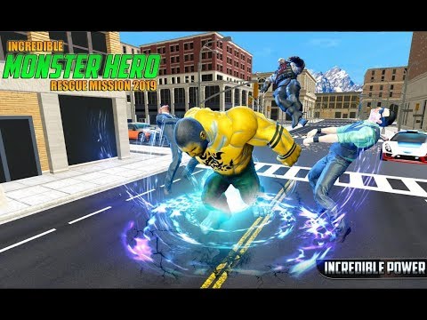 Incredible Monster Superhero Crime City | Monster Hero City Battle - Android GamePlay