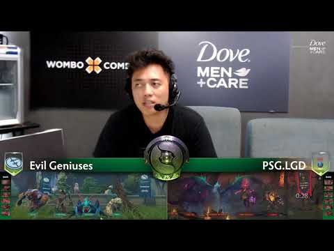 PSG.LGD vs Evil Geniuses Game 2 (BO2) The international 8 | Group Stage Day 2
