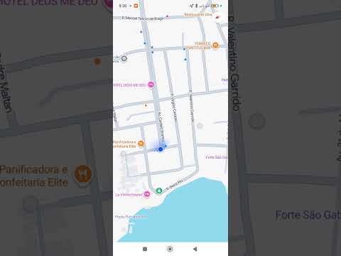 Mapa passeando com carro em São Gabriel da cachoeira AM 