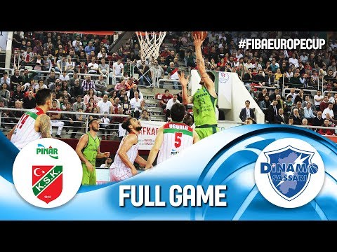 Pinar Karsiyaka v Dinamo Sassari - Full Game - Quarter-Finals - FIBA Europe Cup 2019