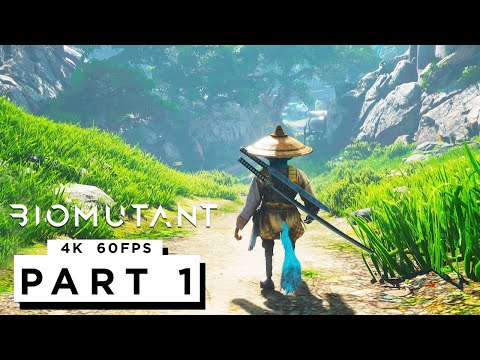 BIOMUTANT Walkthrough Gameplay Part 1 - (4K 60FPS) RTX 3090 MAX SETTINGS - No Commentary