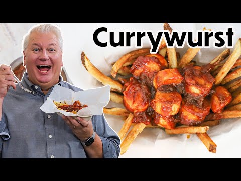 INCREDIBLE Homemade German Currywurst!