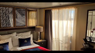 Queen Mary 2 Queen’s Grill Suite Tour – Cabin 11153 (Brief Walk-through)