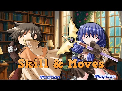Ragnarok Battle Offline Magician All Skill and Moves
