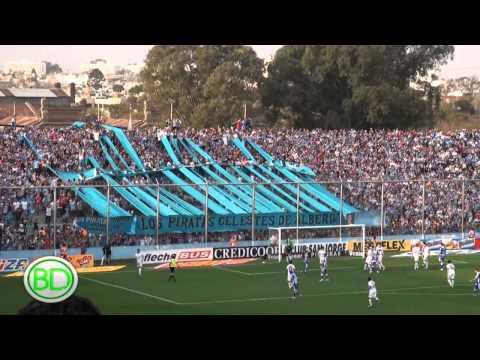 "Hinchada de BELGRANO - Belgrano 3 Atlético de Rafaela 2" Barra: Los Piratas Celestes de Alberdi &bull; Club: Belgrano