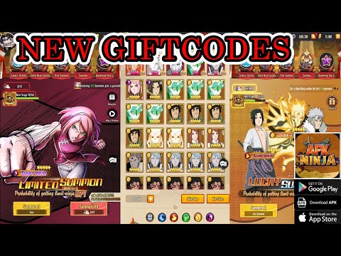 AFK Ninja New 2 Giftcodes - Free V10 & Full S+ Ninja Android iOS