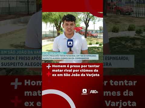 Homem é preso por tentar matar rival por ciúmes da ex em São João da Varjota