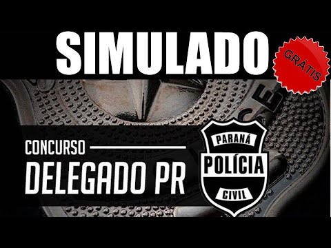 Simulado Gratuito Delegado PC PR 2020