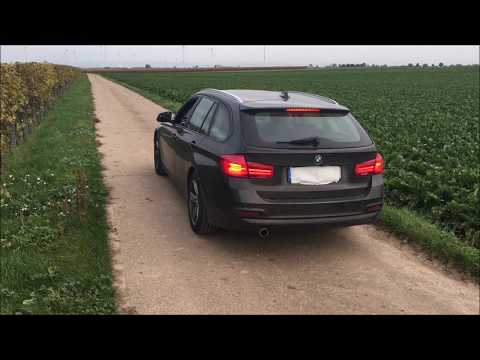 BMW 318d F31 Sound and Acceleration
