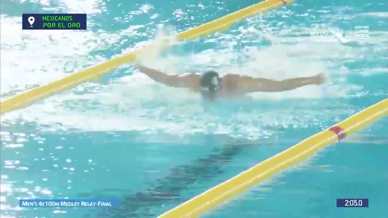 ¡ORO para MÉXICO en NATACIÓN!