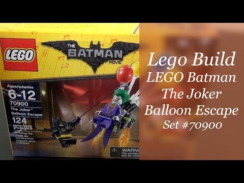 Let's Build - LEGO Batman Movie The Joker Balloon Escape Set #70900