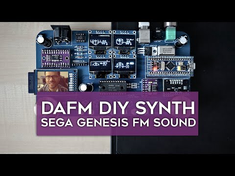 DAFM DIY Synthesizer - SEGA Genesis FM sound on a tiny board