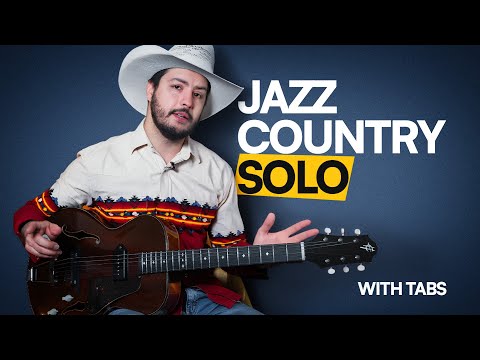🎯 Jazz Country Guitar Solo Lesson | Western Swing in G