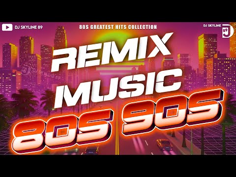Nonstop 80s Retro Energy | Best 80s & 90s Dance & Pop Remixes | DJ Skyline 89 Remix